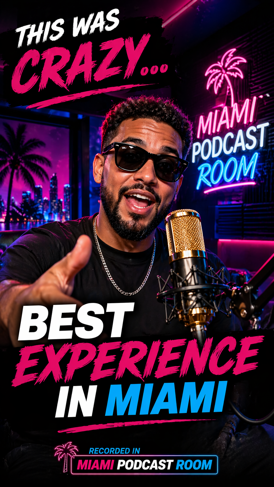 Example Miami-format podcast image